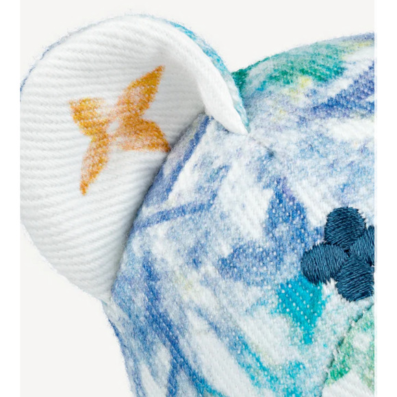 Louis Vuitton Unicef Doudou Pastel Monogram Watercolor Multicolor Teddy Bear - Picture 9 of 16